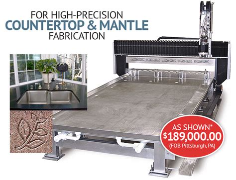 CNC Router for Granite and Stone Fabrication 